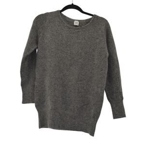 Iena Womens Gray Sweater Wool Mohair Long Sleeve Preppy M?